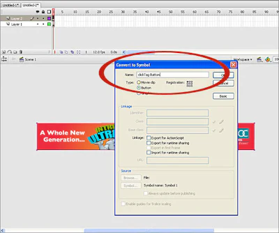9 Click Tag Button