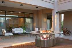 photo of Cal Spas' Rays of Light Firepit