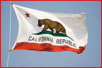 photo of California flag