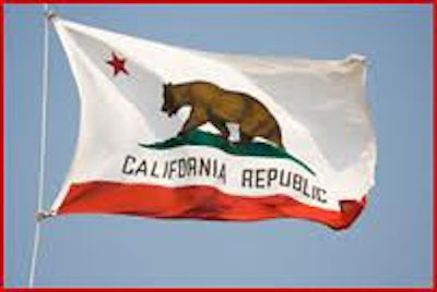 photo of California flag