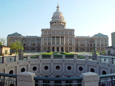 photo of Texas state capitol