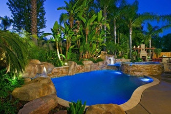 photo of completed project by Don Ramos of Distinguished Pools