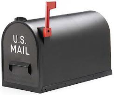 photo of a mailbox
