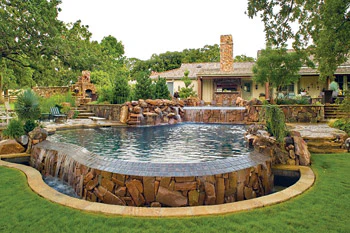 photo of Robertson Pools poolscape