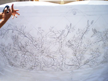 photo of pool tile art