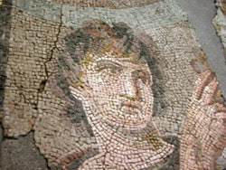 photo of pool tile art