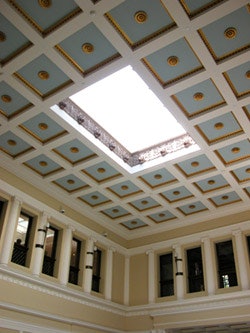 photo of pool tile art