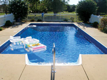 photo of pool transformation