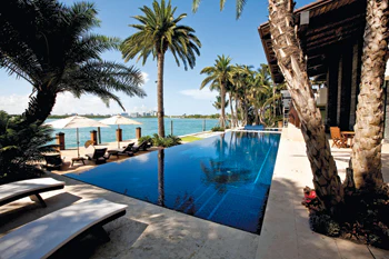 photo of pool tile art