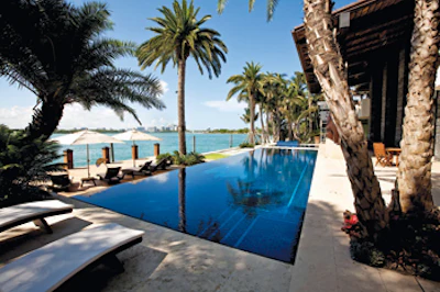 photo of pool tile art