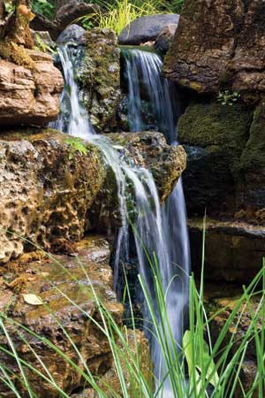 photo of a waterfall