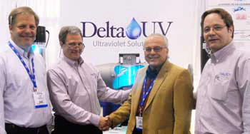 photo of DeltaUV/Semco agreement