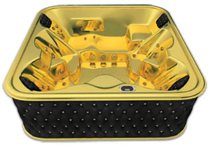 photo of 24-Karat gold hot tub