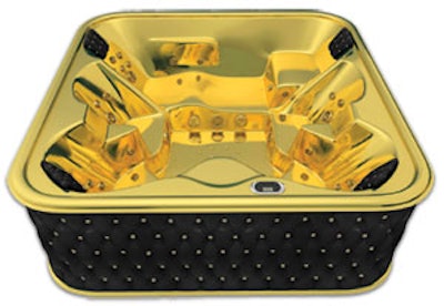 photo of 24-Karat gold hot tub