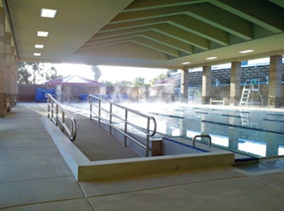 Photo Of Pool At The Hope And Care Center At Camp Pendleton, Calif