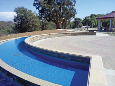 Photo Of Pool At The Hope And Care Center At Camp Pendleton, Calif