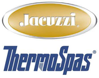 Jacuzzi and Thermospas logos