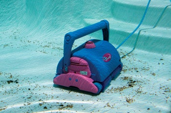 photo of automatic pool cleaner