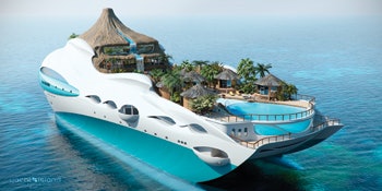 photo of yacht design from Yacht Island Design
