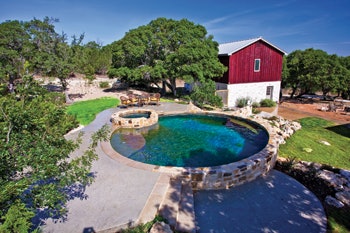 image of pool by Land Design (Boerne, TX)