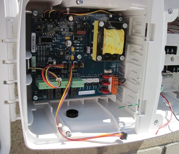 photo of control panel