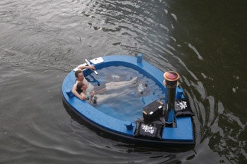 photo hot tub tugboat