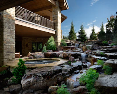 photo of Naturescapes Inc. Gold-Winning concrete spa