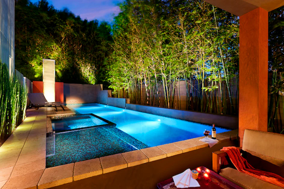 Light Patterns: A Pool Project With Creative Lighting | AQUA Magazine