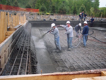 Proper shotcrete placement requires everyone, from the pump operator to the nozzleman, to know his role.