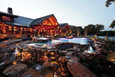 photo of the Claffey Pools' award-winning pool