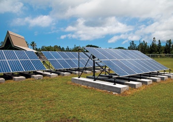 First commercial pool completely solar powered