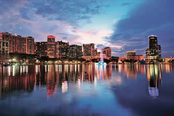 photo of Orlando skyline
