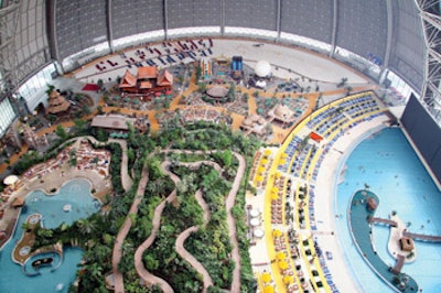 photo of massive indoor pool