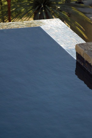 photo of pool edge close-up