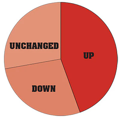 pie chart showing aboveground spa sales