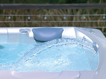 photo of a spa fountain