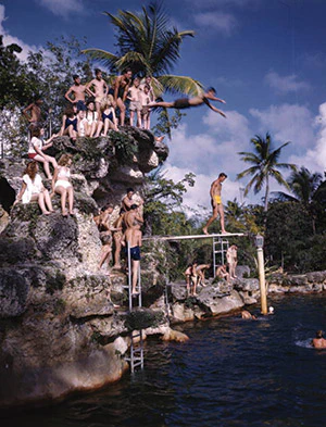 photo of Venetian Pool in 1945