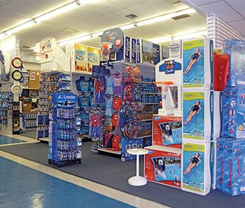 photo of a pool retail store