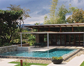 photo of Joan Roca pool project