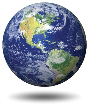 digital representation of the earth