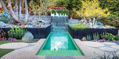 photo of retracting pool