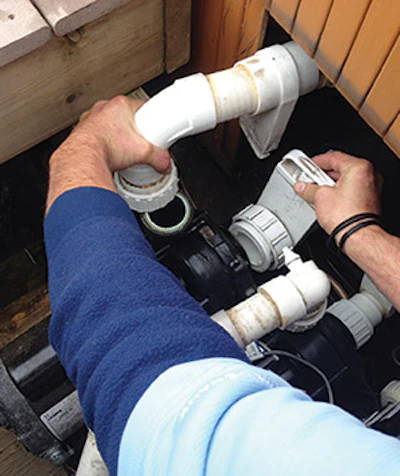 Always take time to check for corrosion, obvious leaks and isolation valve integrity.