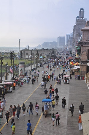 photo of Atlantic City streets