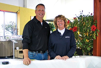 photo of Tom Larson and Kim wolter