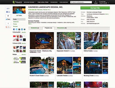 screenshot of Caviness Landscape