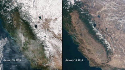 photo of California drought