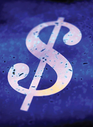 photo of dollar sign