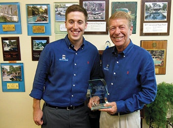 photo of Charles Wise and Jonathan Carroll of Wise Pools