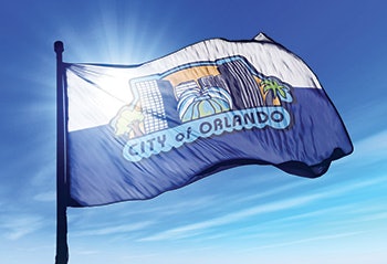 photo of Orlando flag