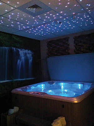photo of high-tech pool and spa makeover